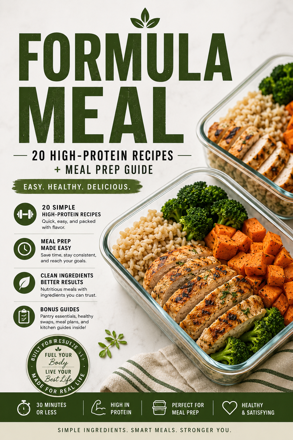 Formula Meal Cookbook